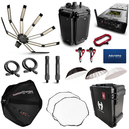 Hudson Spider MOZZIE in a REDBACK Lamp Kit With Adorama $449.00 Gift Certificate
