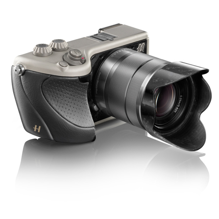 Hasselblad Lunar Camera Kit, Lunar Titanium Camera Body with Black Leather Grip