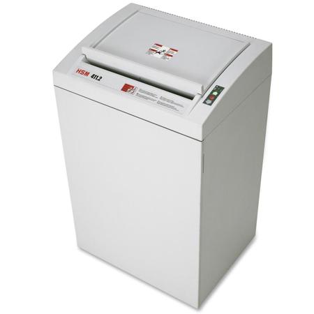 HSM Classic 411.2 Strip-Cut Shredder, Light Gray