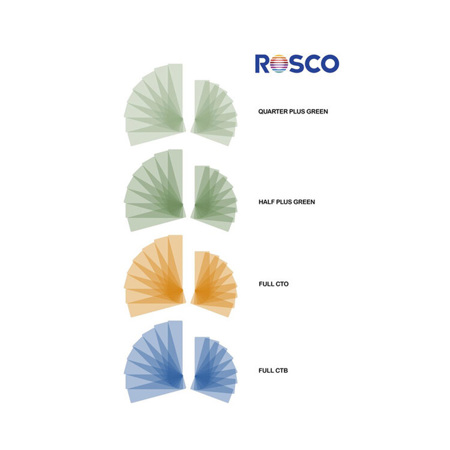 Hudson Spider Rosco Color Gel Set with Pouch for REDBACK