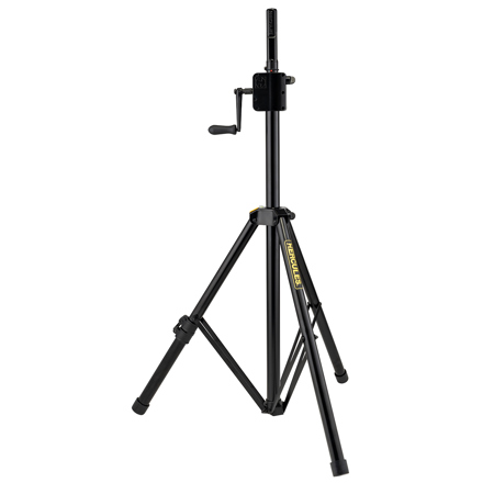 Hercules SS710B PLUS Gear Up Speaker Stand with Quick-N-EZ Adapter and Leveling Leg