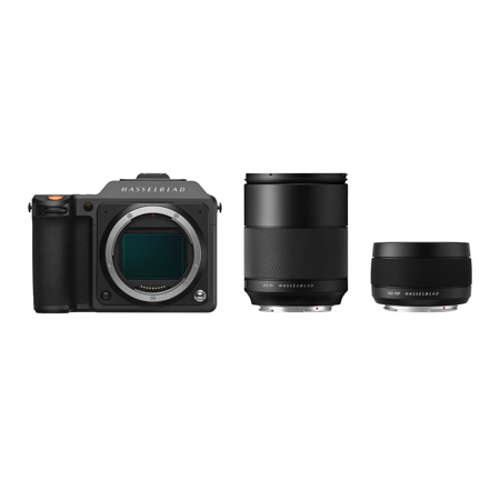 Hasselblad X2D 100C Lightweight Portrait Kit with 45mm f/4 P & 80mm f/1.9 Lenses