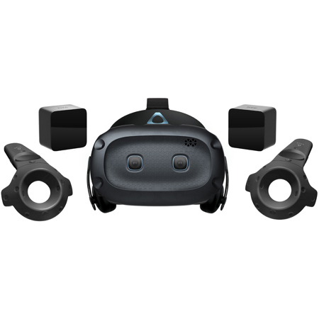 HTC VIVE Cosmos Elite VR Headset with 3x Tracker 3.0, TrackBelt, 2