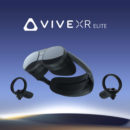 HTC VIVE XR Elite Virtual Reality Headset with Controllers HTC VIVE XR Elite Virtual Reality Headset with Controllers