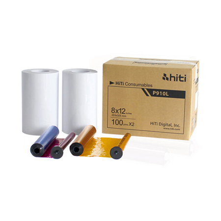 HiTi 8x12" Print Kit for P910L Printer, 200 Prints