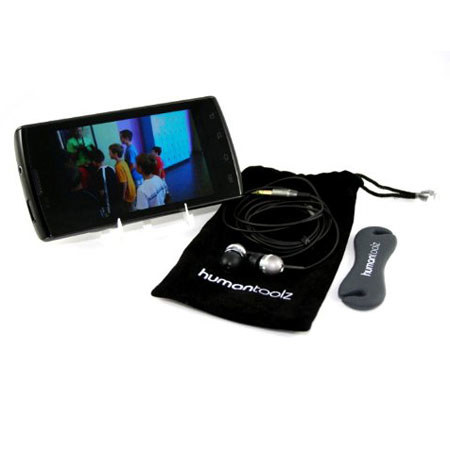 HumanToolz Sound Budz In-Ear Headphones, Black