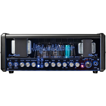 Hughes & Kettner 4-Channel GrandMeister Deluxe 40 40W All-Tube Guitar Amplifier Head with Effects