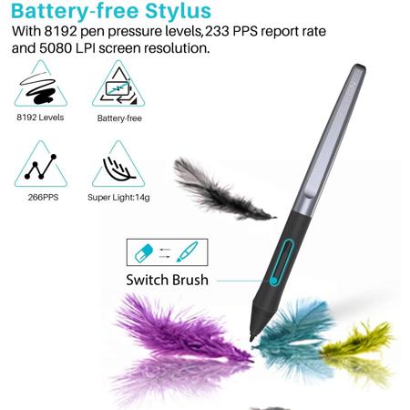 Huion H640P Inspiroy Graphics Pen Tablet