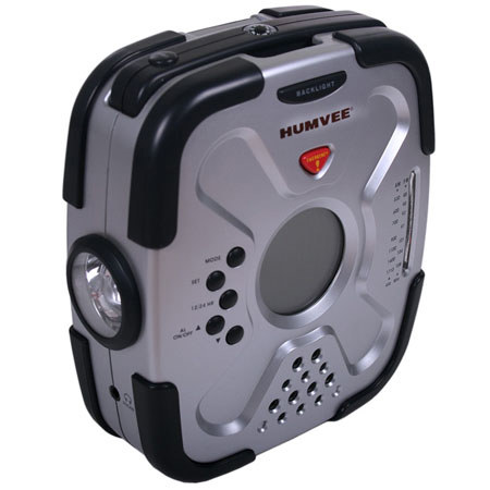 CampCo Humvee Gear Self Powered Wind-up AM / FM Radio