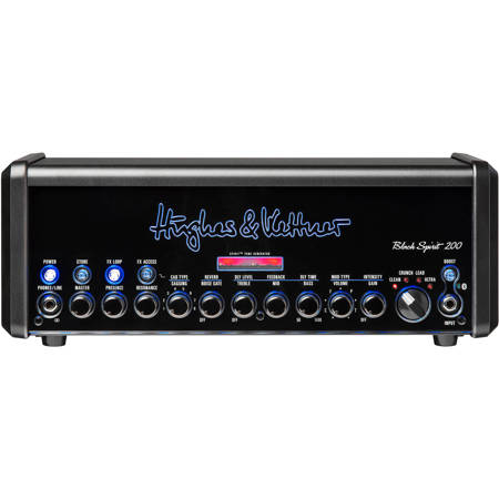 Hughes & Kettner 4-Channel 200W Black Spirit 200 Guitar Amplifier Head
