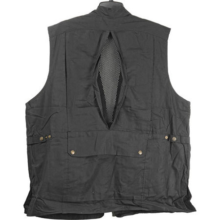 CampCo Humvee Safari Travel Vest - Black - 3X-Large HMV-VS-BK-3XL