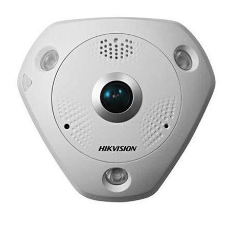 Hikvision 5X Panoramic 3MP WDR Vandal-Proof Fisheye Network Outdoor Camera w/1.9