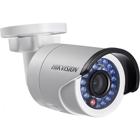 Hikvision DS-2CD2012WD-I 1280x960 IR Network Fixed Mini Bullet Camera, 4mm Lens