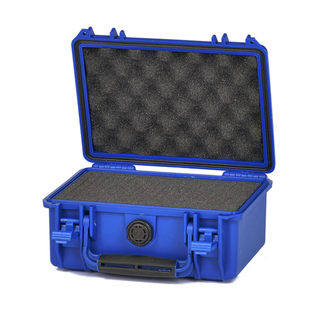 HPRC 2100 Waterproof Hard Case with Cubed Foam, Blue
