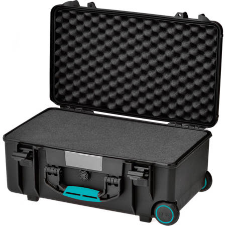 HPRC 2550 Wheeled Waterproof Hard Case with Cubed Foam, Black