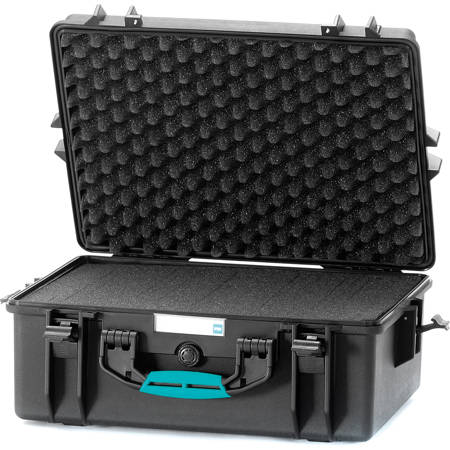 HPRC 2600 Waterproof Hard Case with Cubed Foam, Black