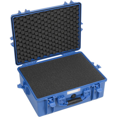 HPRC 2600 Waterproof Hard Case with Cubed Foam, Blue