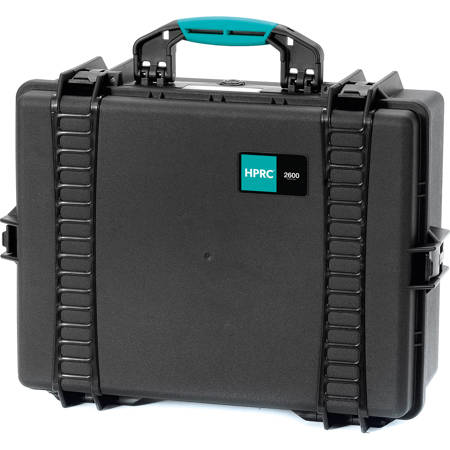 HPRC 2600 Waterproof Hard Case without Foam Insert, Black