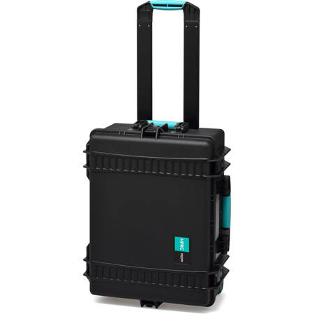 HPRC 2600 Wheeled Waterproof Hard Case with Internal Soft Case, Black