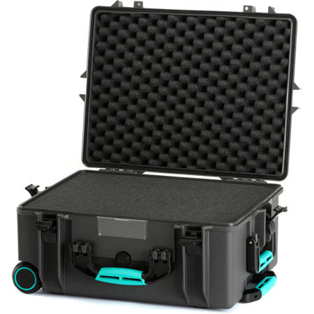 HPRC 2600 Wheeled Waterproof Hard Case with Cubed Foam, Gray