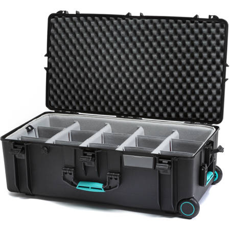 HPRC 2745 Wheeled Watertight Hard Case with Second Skin, Black