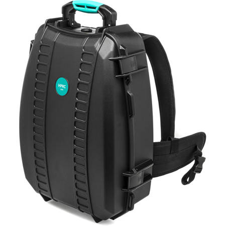 HPRC 3600 Watertight Backpack Hard Case without Foam Insert, Black