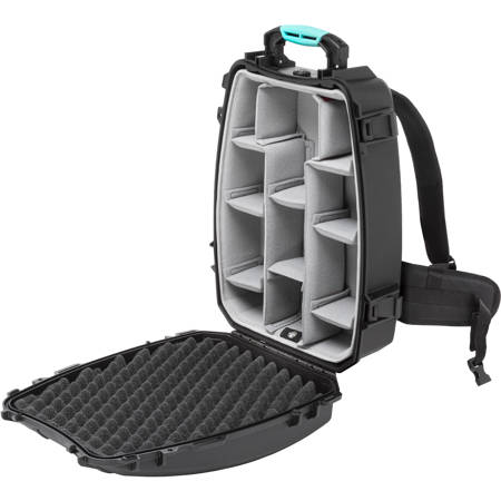 HPRC 3600 Watertight Backpack Hard Case with Second Skin, Black