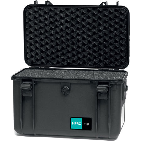HPRC 4100 Waterproof Hard Case with Cubed Foam, Black