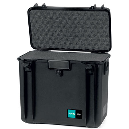 HPRC 4200 Waterproof Hard Case with Cubed Foam, Black