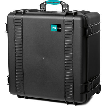 HPRC 4600 Wheeled Waterproof Hard Case without Foam Insert, Black