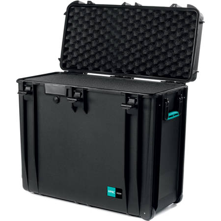 HPRC 4800 Wheeled Waterproof Hard Case with Cubed Foam, Black