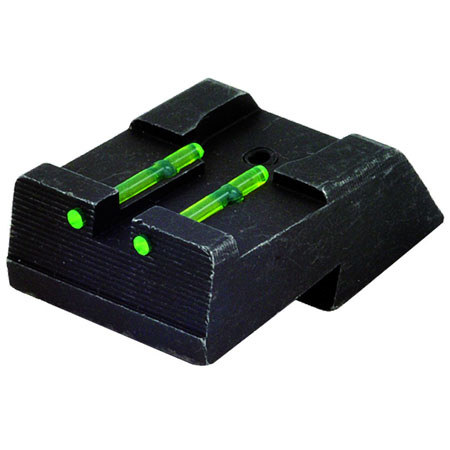 HiViz Rear Springfield 1911 Fiber Optic Family Sight, Green LitePipe