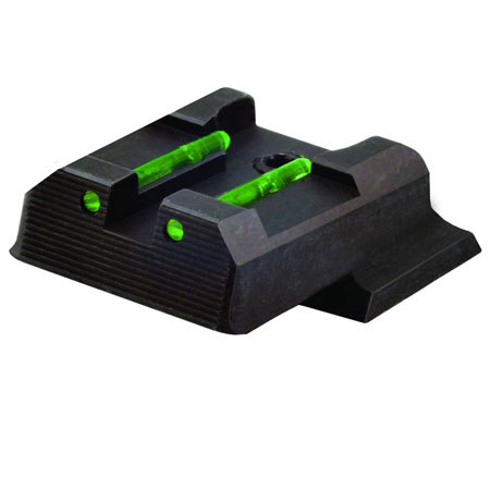 HiViz Smith and Wesson M&P Shield Rear Pistol Sight, Green
