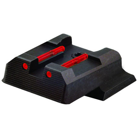 HiViz Smith and Wesson M&P Shield Rear Pistol Sight, Red