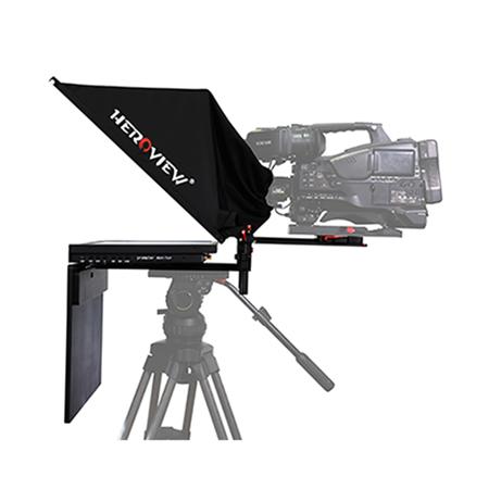 HEROVIEW D Series 19" 1000 nits Studio Teleprompter w/Monitor,HDMI/VGA/SDI