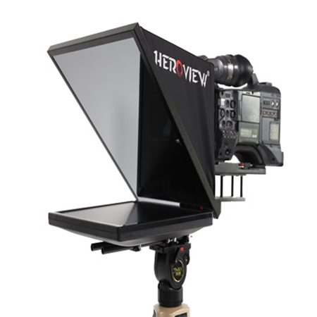 HEROVIEW L Series 19" 300 nits Studio Teleprompter w/Monitor, HDMI/VGA Interface