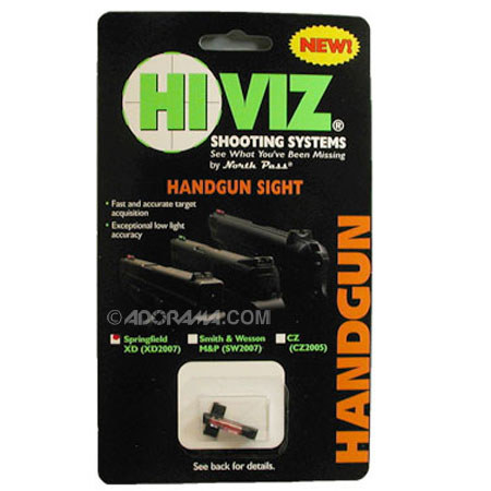 HiViz XD2007-G Green Springfield XD Front Sight