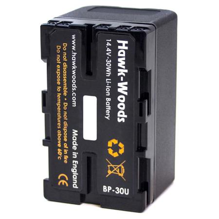 Hawk Woods BP-30U 14.4V 30Wh Lithium-Ion Battery for Sony Cameras