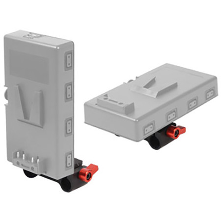 Hawk Woods DC-15A 15mm Rod Mounting Clamp Kit for V-Lok Power Distribution Box