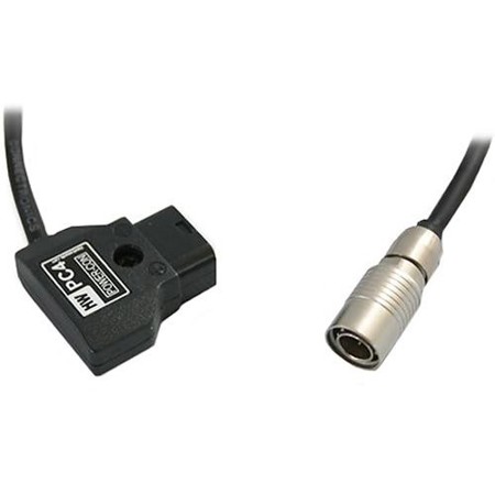 Hawk Woods PC-4 50cm 2-Pin powerCON Male to 4-Pin Hirose Male Power Cable