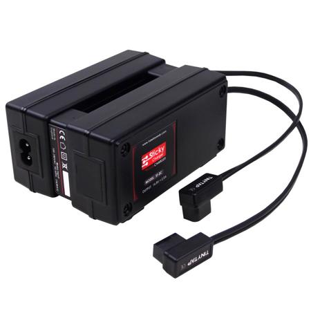 Hawk Woods ST-2C 2-Channel 2A Charger, Tiny-Tap Plug, ST-38/ST-75 Sticky Battery