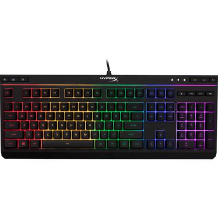 HyperX Alloy Core Wired RGB Membrane Gaming Keyboard, Black