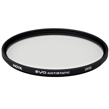 Hoya Evo Antistatic UV Filter - 37mm - Dust / Stain / Water Repellent, Low-Profile Filter Frame
