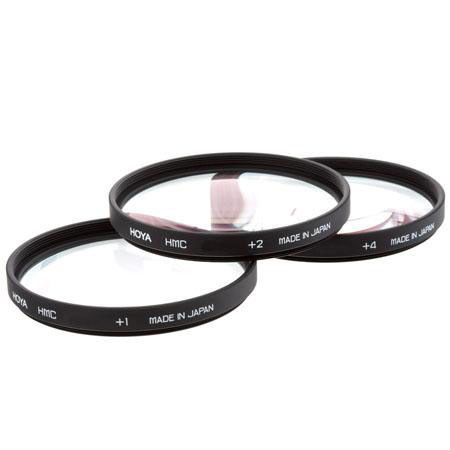 Hoya 46mm Close-up Filter Set, +1, +2, +4 Macro Lenses