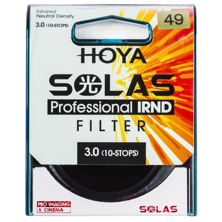 Hoya SOLAS IRND 3.0 49mm Infrared Neutral Density Filter