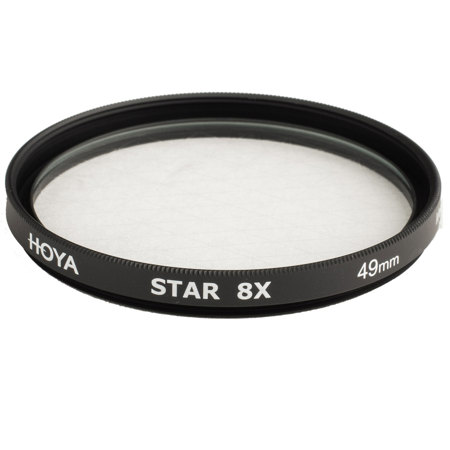 Hoya 49mm Creative Star 8X Cross Screen Glass Filter