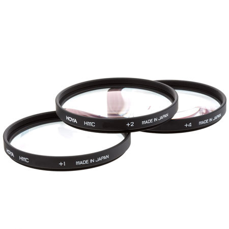 Hoya 52mm Close-Up MC Filter Set (+1 +2 +4 Diopters)