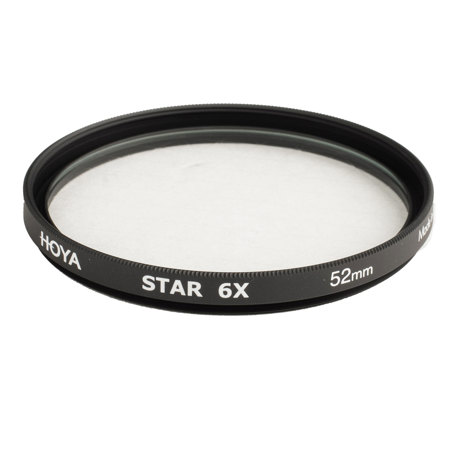 Hoya 52mm Creative Star 6X Cross Screen Glass Filter