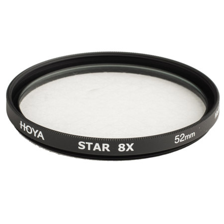 Hoya 52mm Creative Star 8X Cross Screen Glass Filter