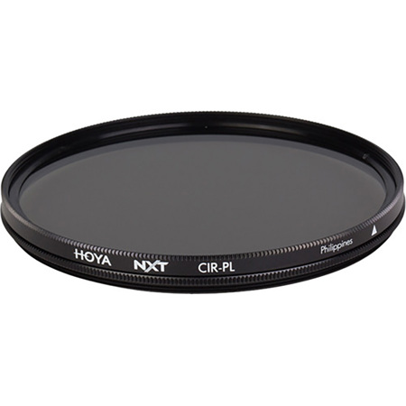 HOYA 55mm NXT Circular Polarizer Filter - Low Profile Aluminum Frame